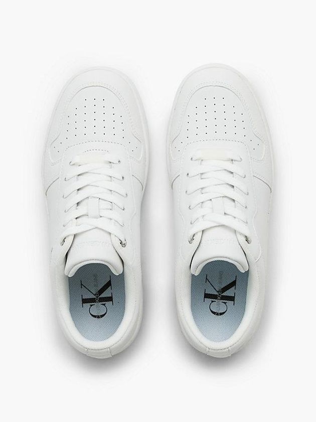White Calvin Klein Classic Women Sneakers | EFKR-89231