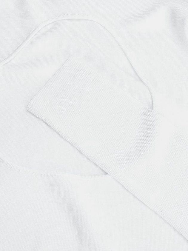 White Calvin Klein Cut Out Detail Jumper Women Sweater | PRGX-91720