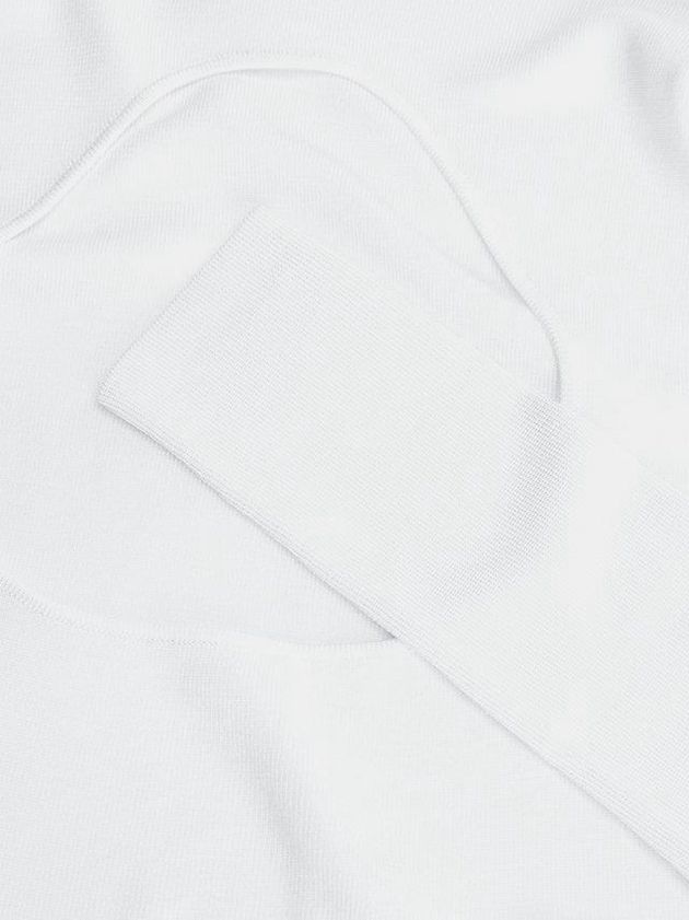 White Calvin Klein Cut Out Detail Jumper Women Sweater | PRGX-91720