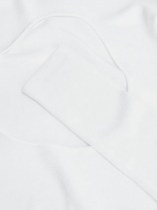 White Calvin Klein Cut Out Detail Jumper Women Sweater | PRGX-91720