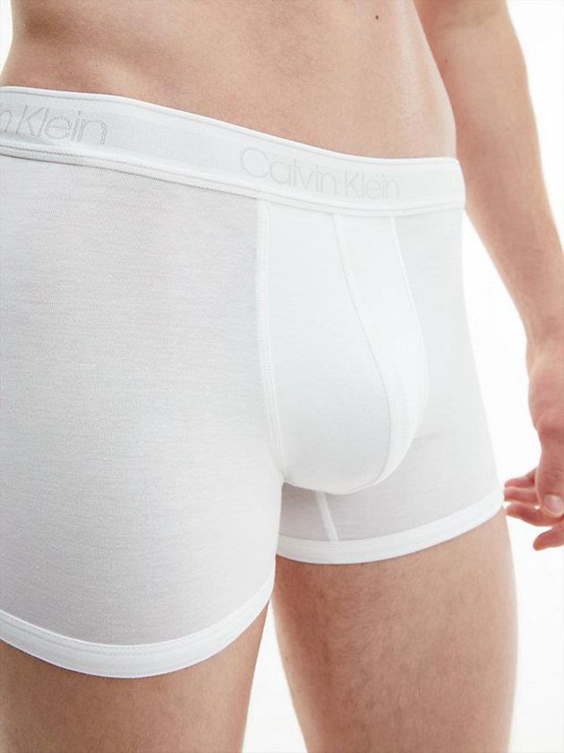 White Calvin Klein Essential Calvin Men Briefs | PWLD-59013
