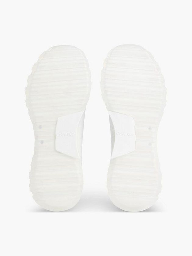 White Calvin Klein High-Top Sock Women Sneakers | LNXH-84356