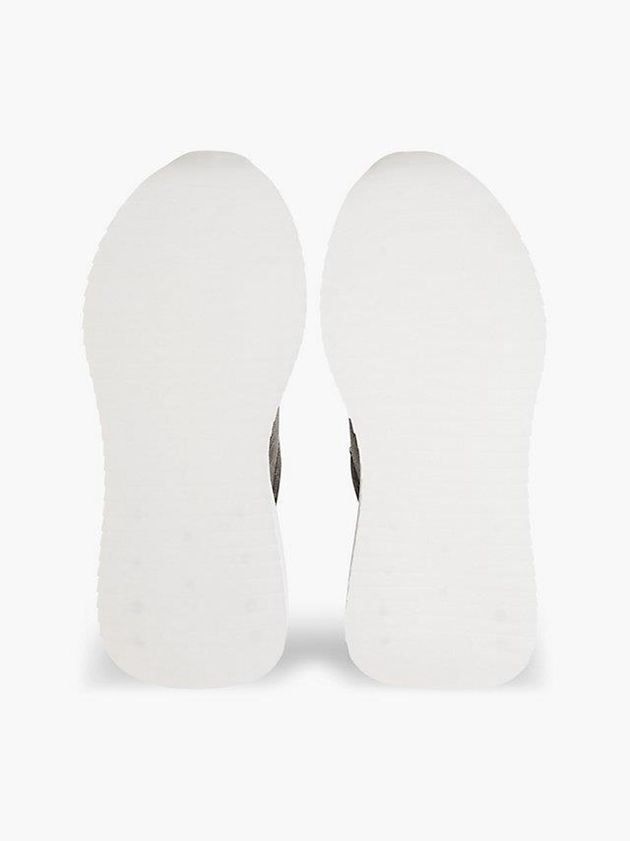 White Calvin Klein Logo Wedge Women Sneakers | HDBU-96203