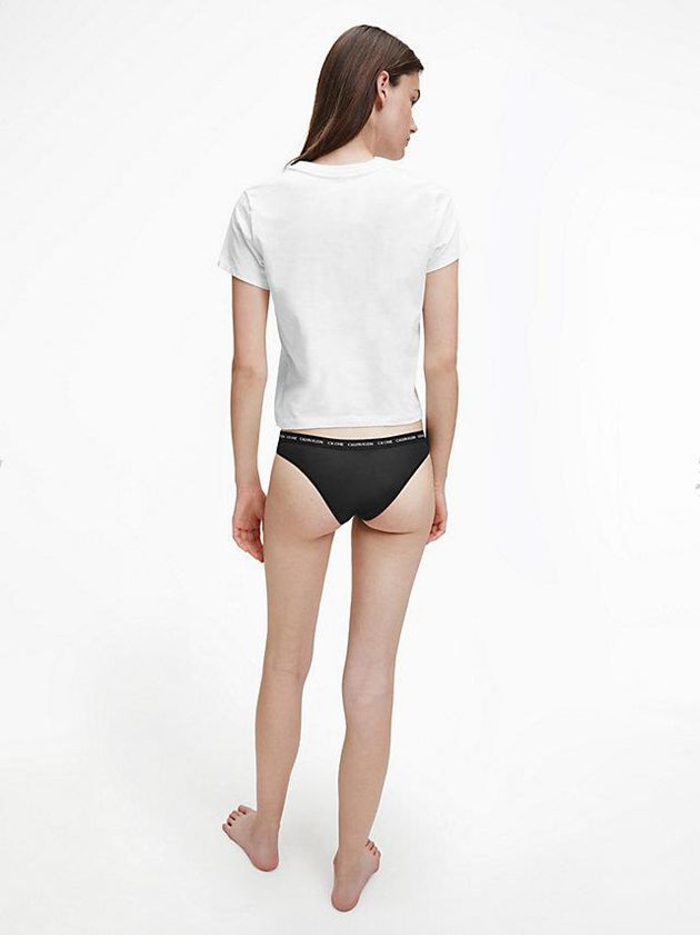 White Calvin Klein Lounge - CK One Women T-Shirt | KOAY-28056