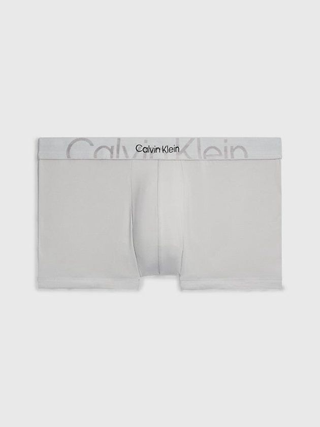 White Calvin Klein Low Rise - Embossed Icon Men Briefs | HCKD-16594