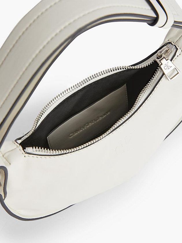White Calvin Klein Mini Hobo Women Bags | XZUY-21950