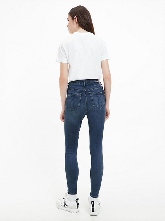 White Calvin Klein Organic Cotton Logo Women T-Shirt | ZDKR-68170