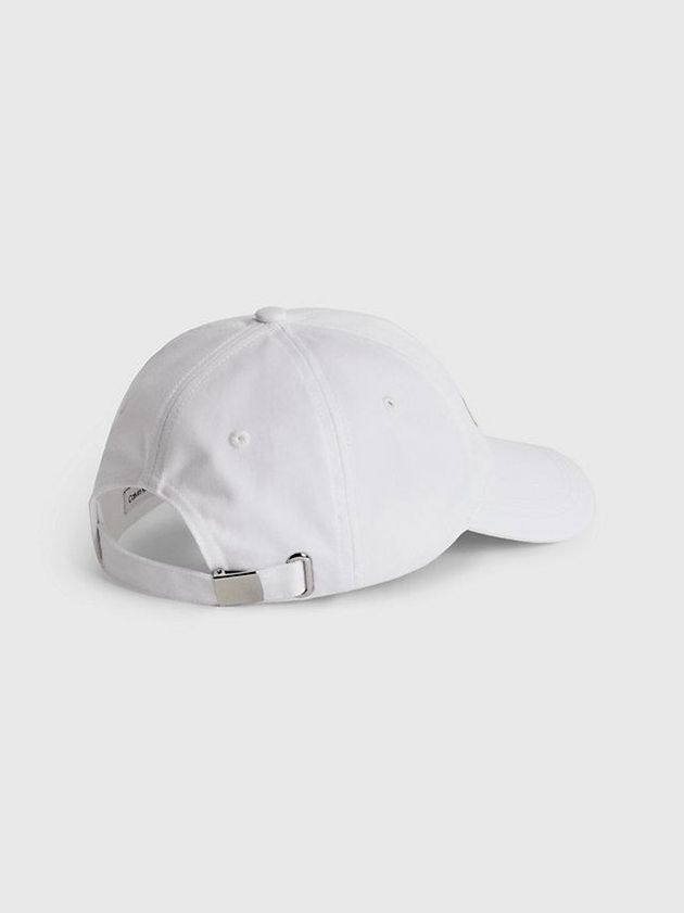 White Calvin Klein Organic Cotton Women Cap | LKJA-16852