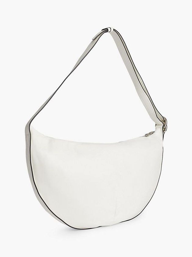 White Calvin Klein Oversized Hobo Women Bags | TSOV-76128