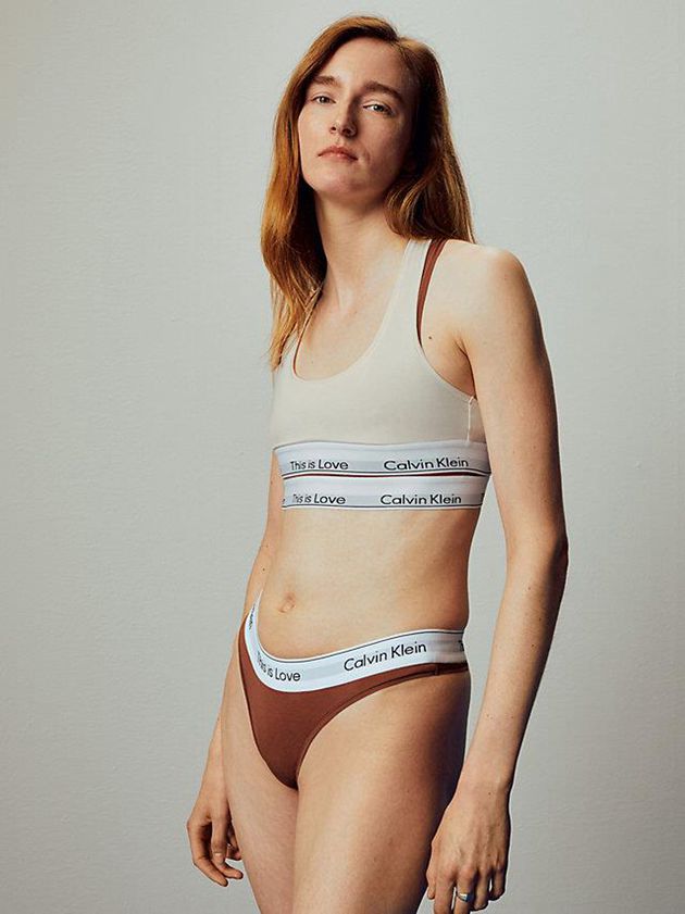 White Calvin Klein Pride Women Bra | LQZU-50824
