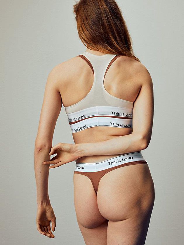 White Calvin Klein Pride Women Bra | LQZU-50824