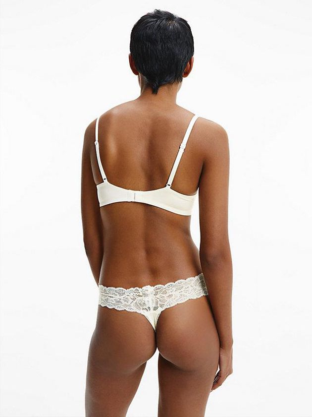 White Calvin Klein Push-Up - Seductive Comfort Women Bra | KNDO-37604