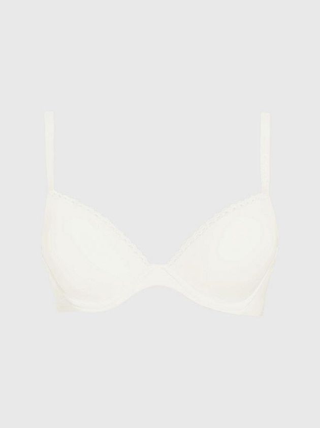 White Calvin Klein Push-Up - Seductive Comfort Women Bra | KNDO-37604