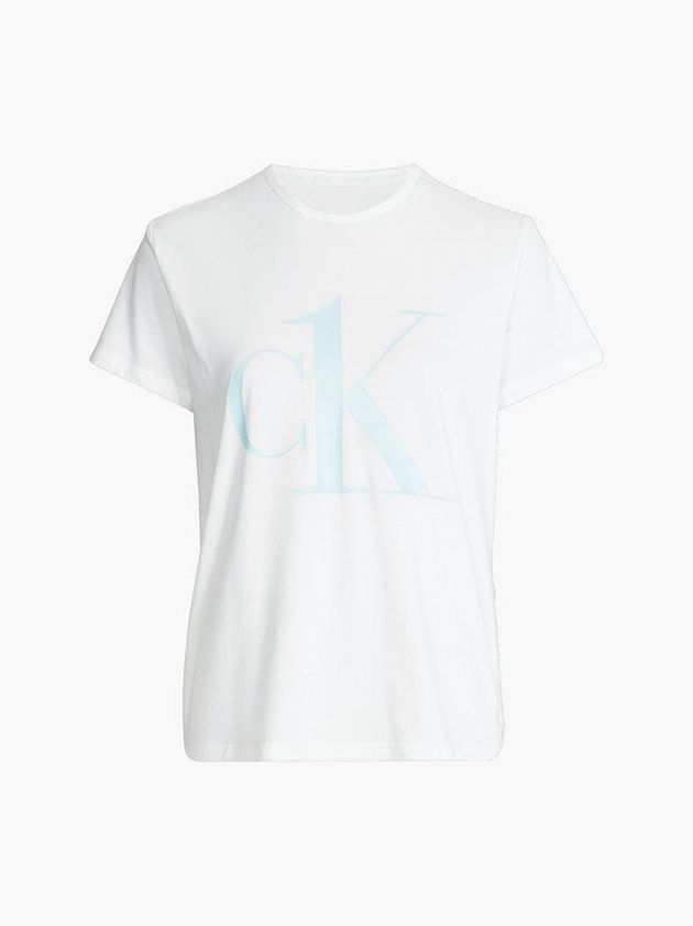 White Calvin Klein Pyjama - CK One Women Top | PHKQ-27143