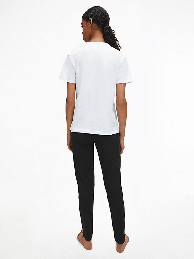 White Calvin Klein Pyjama - CK One Women Top | ZDGE-14376
