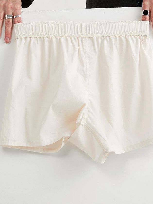 White Calvin Klein Pyjama - Pure Cotton Women Shorts | GMDP-54917