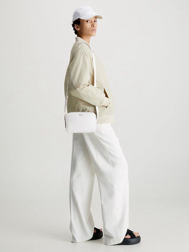 White Calvin Klein Recycled Crossbody Women Bags | OAEZ-35416