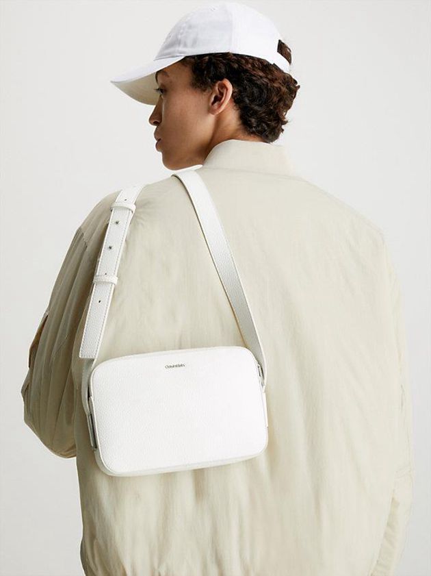 White Calvin Klein Recycled Crossbody Women Bags | OAEZ-35416