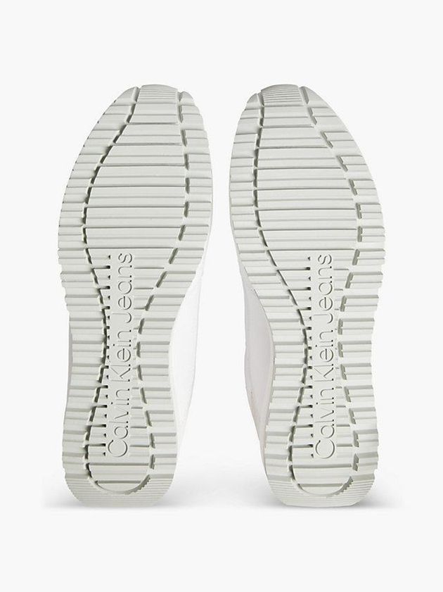 White Calvin Klein Recycled Men Sneakers | UBKR-65794