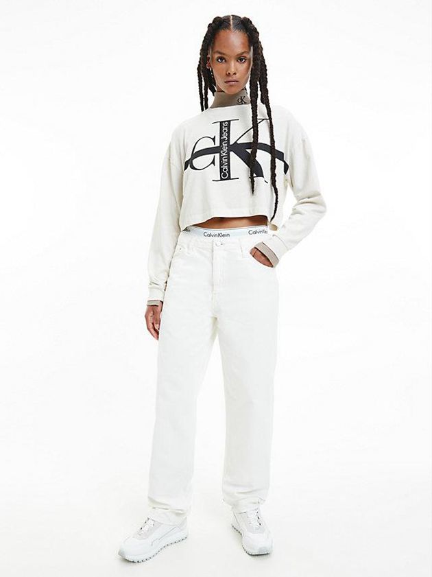 White Calvin Klein Recycled Men Sneakers | UBKR-65794