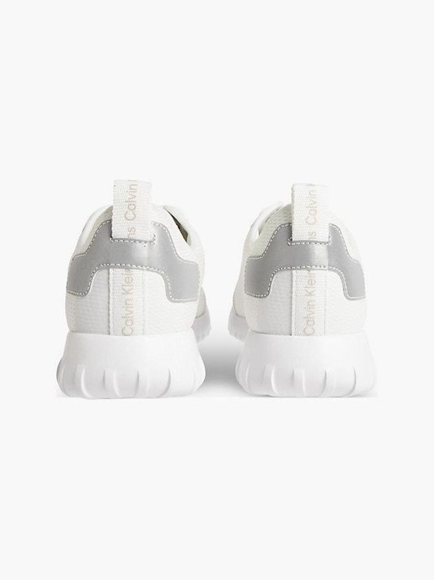 White Calvin Klein Recycled Men Sneakers | KWRV-15708