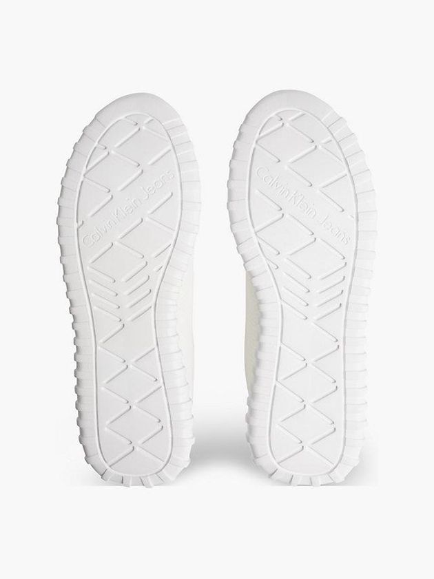 White Calvin Klein Recycled Men Sneakers | KWRV-15708
