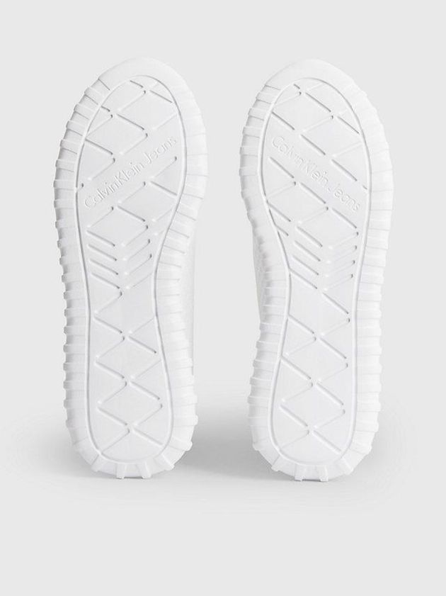 White Calvin Klein Recycled Mesh Women Sneakers | JPLW-48965