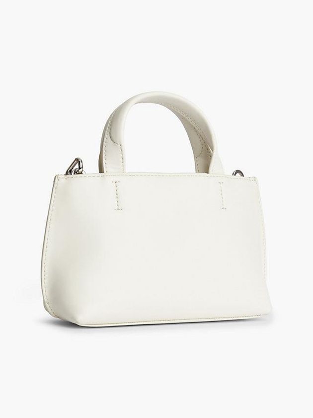 White Calvin Klein Recycled Mini Tote Women Bags | MNCL-07845