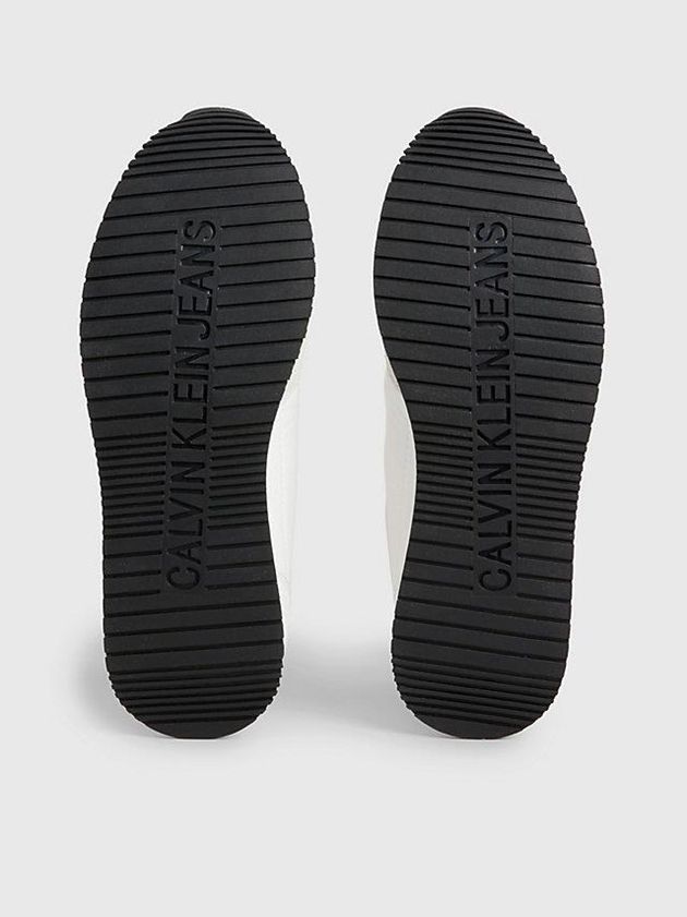White Calvin Klein Recycled Women Sneakers | OMHY-59476