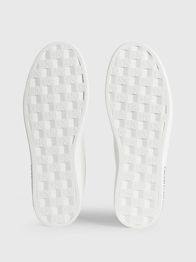 White Calvin Klein Recycled Women Sneakers | OXEU-23960