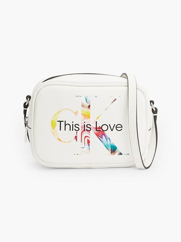 White Calvin Klein Small Crossbody - Pride Women Bags | LRYK-29174