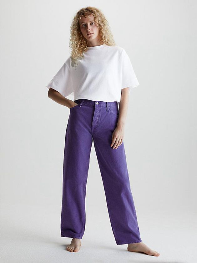 White Calvin Klein Unisex Oversized Women T-Shirt | SUOP-02193