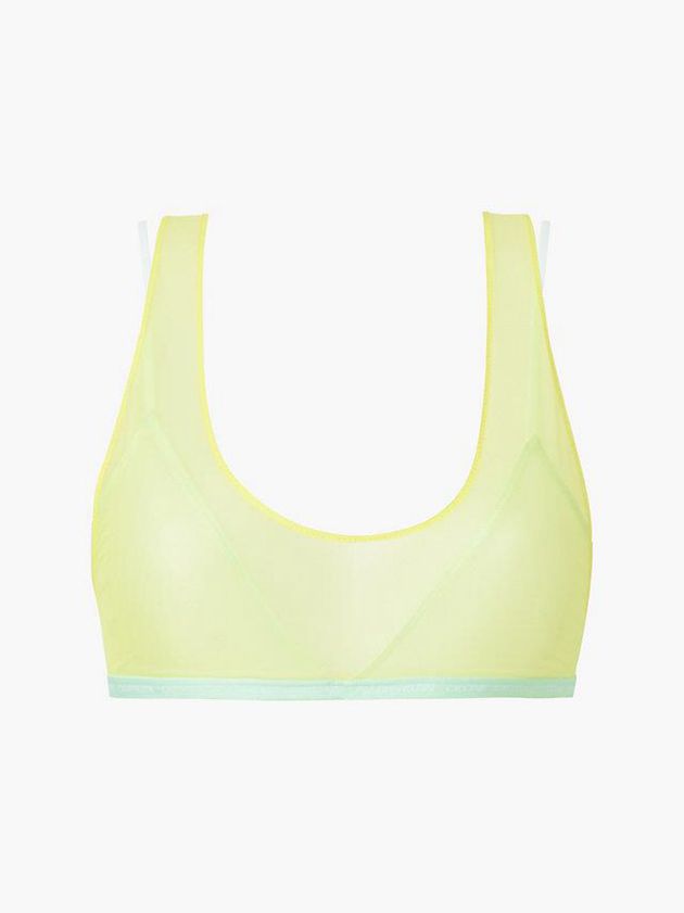 Yellow Calvin Klein Pride Women Bra | PTOH-95087