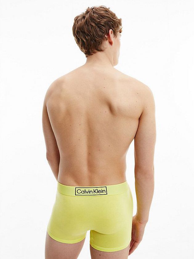 Yellow Calvin Klein Reimagined Heritage Men Briefs | BGIA-37906