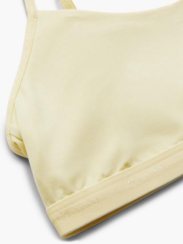 Yellow Calvin Klein String - Form To Body Women Bra | SKNJ-35162